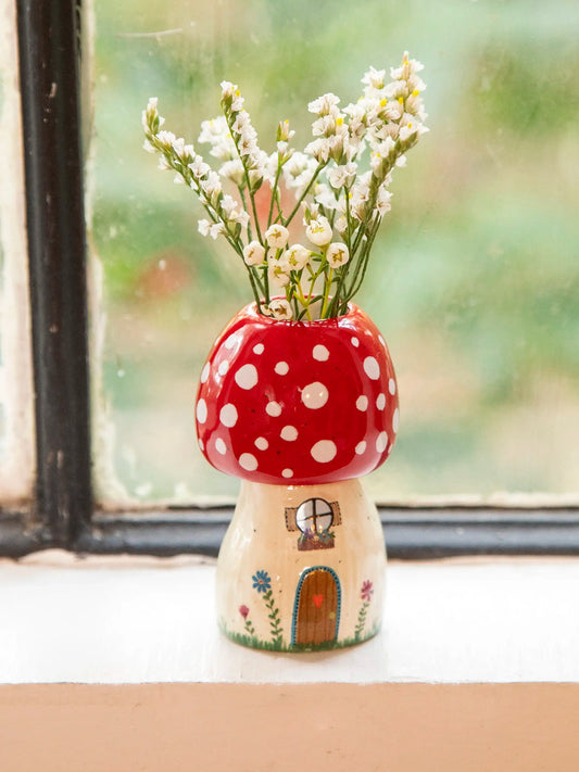 Cutest Little Bud Vase Mushroom