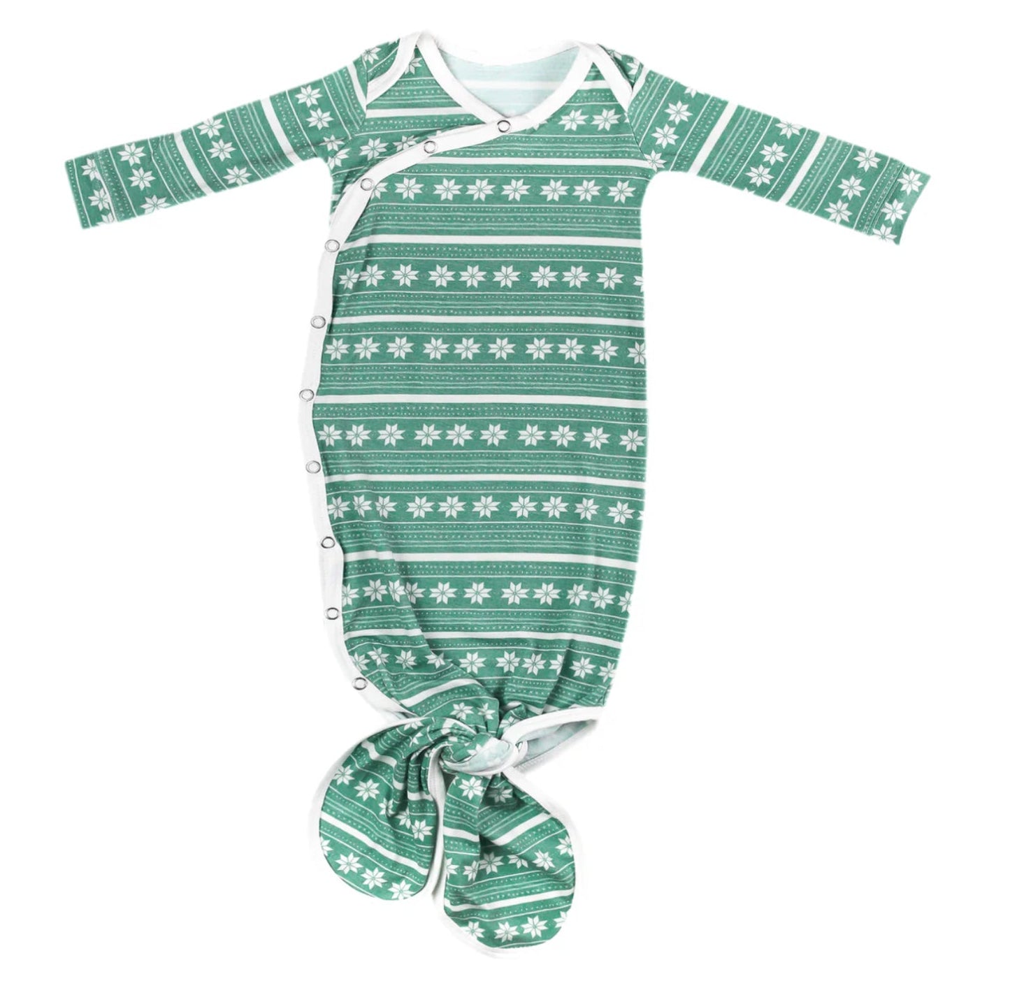 Newborn Knotted Gown - Knit