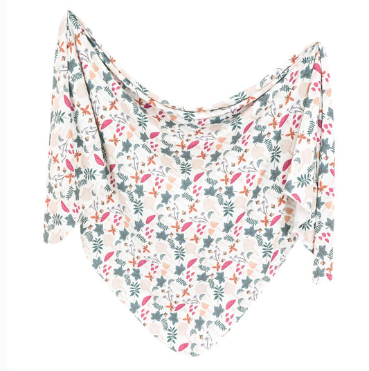Knit Swaddle Blanket - Ivy