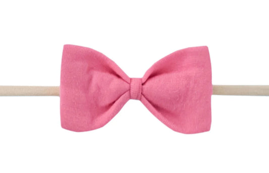 Bowtie Baby Bow - Flamingo