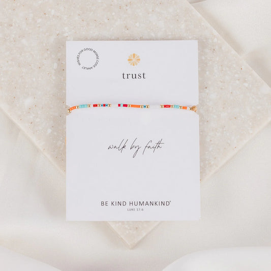 Walk By Faith Anklet