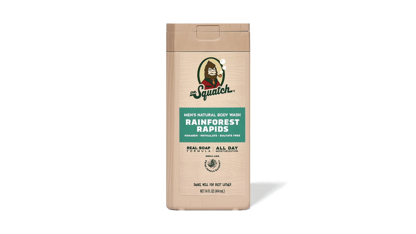 Dr. Squatch Rainforest Rapids Body Wash