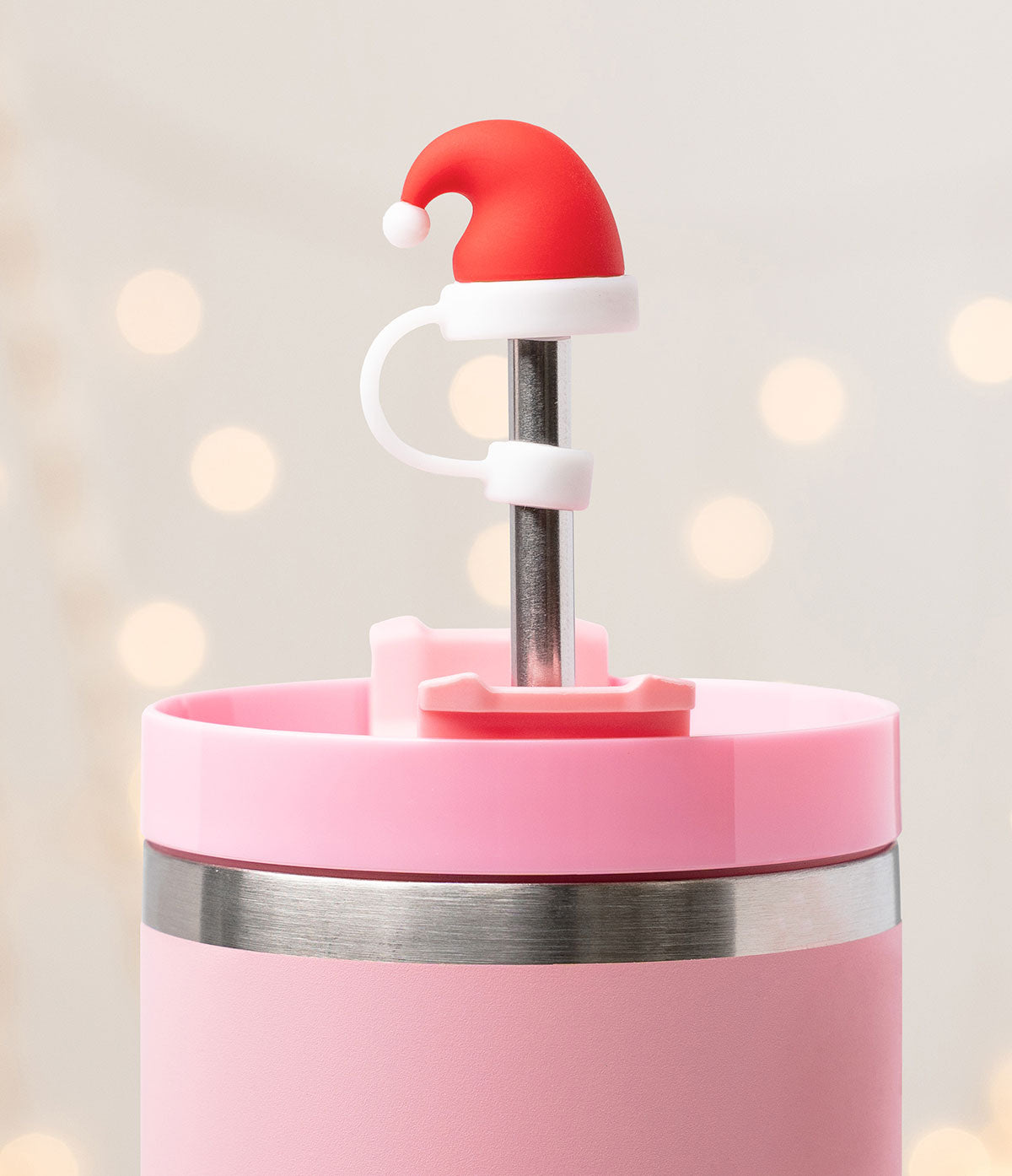 Sip & Sleigh Straw Topper Set