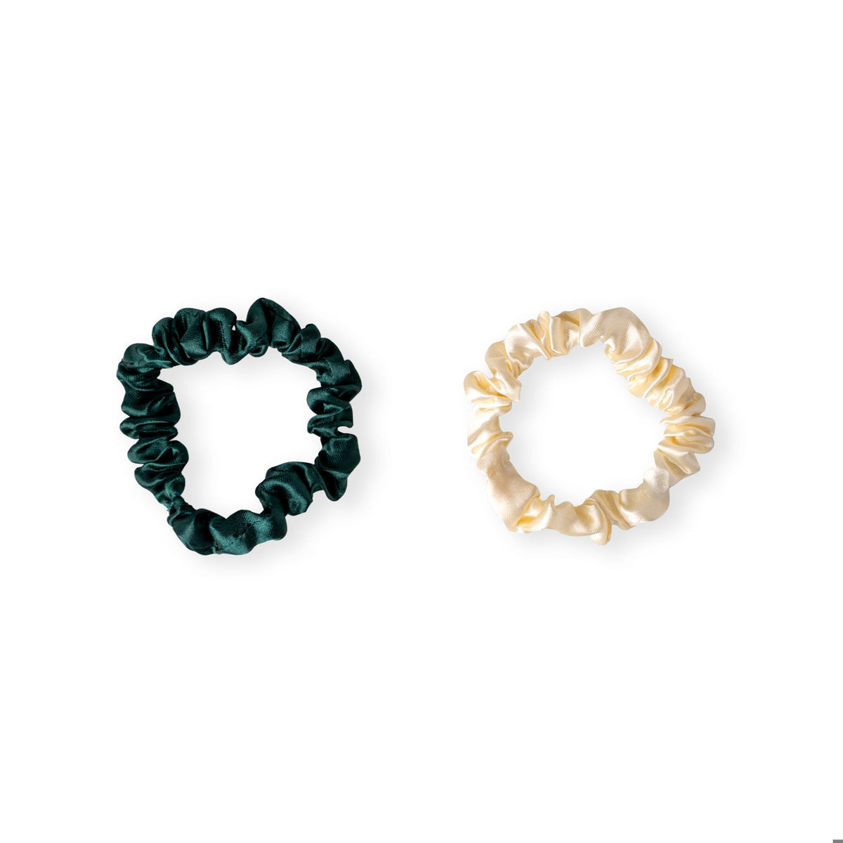 Festive Satin Scrunchies