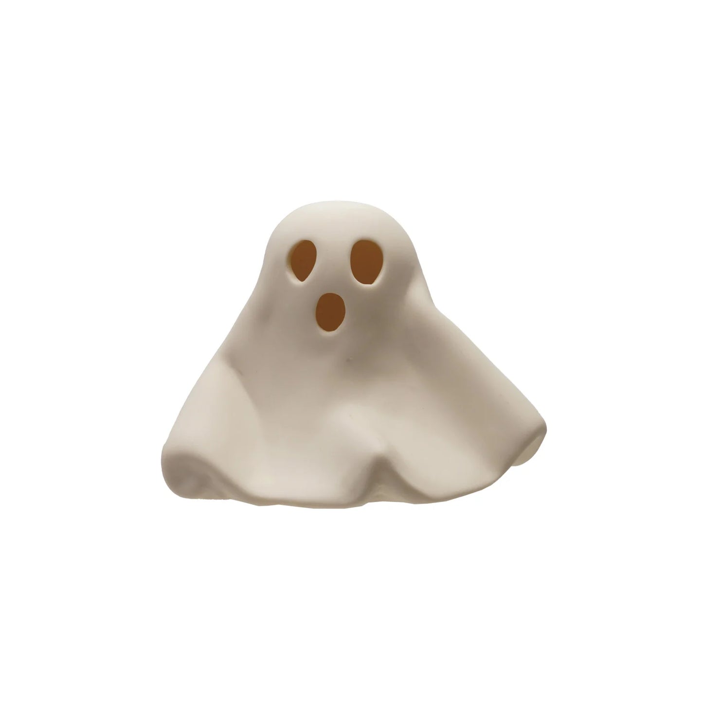 Stoneware Bisque Ghost w/LED Light