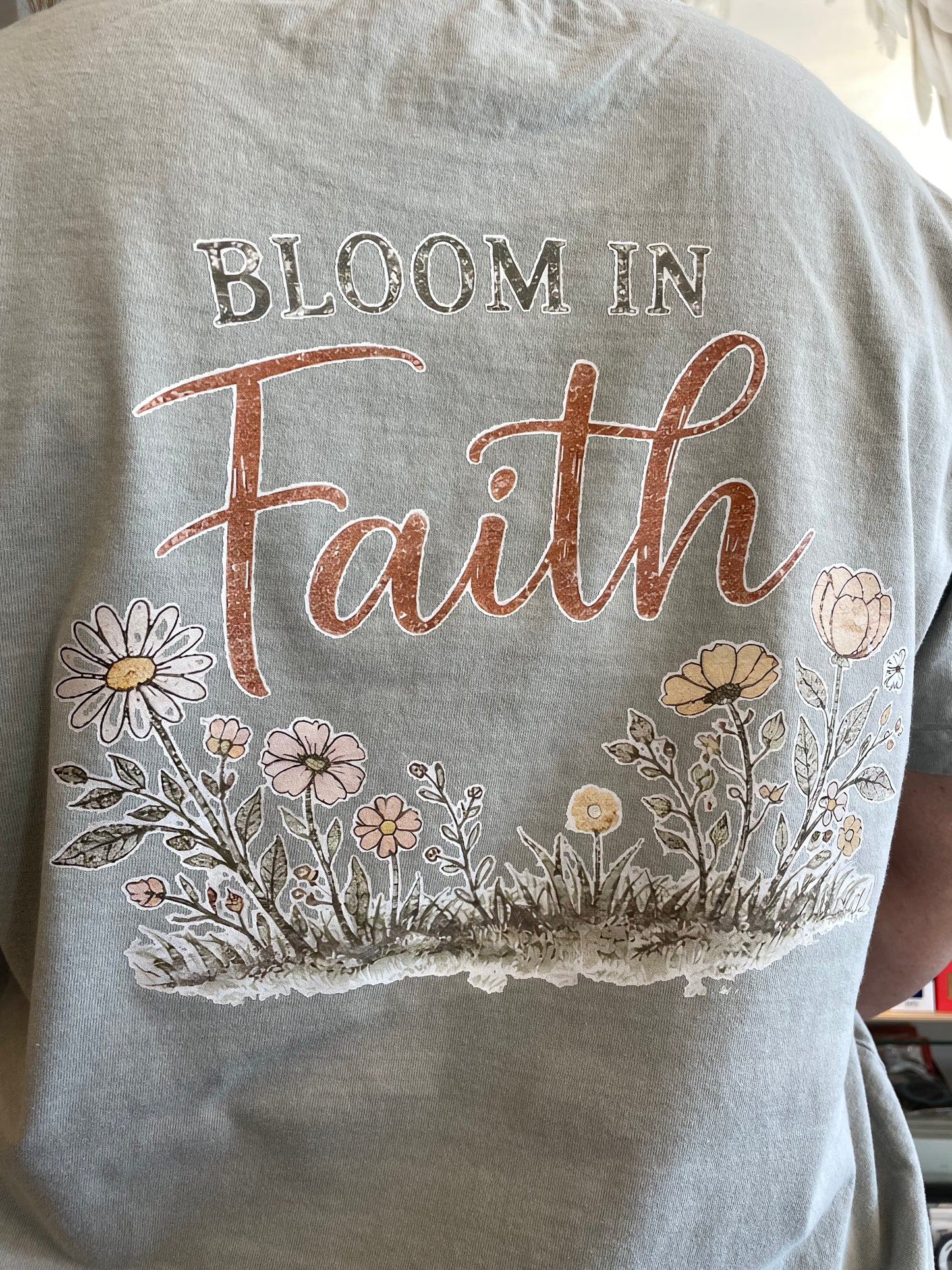 Bloom in Faith T-shirt