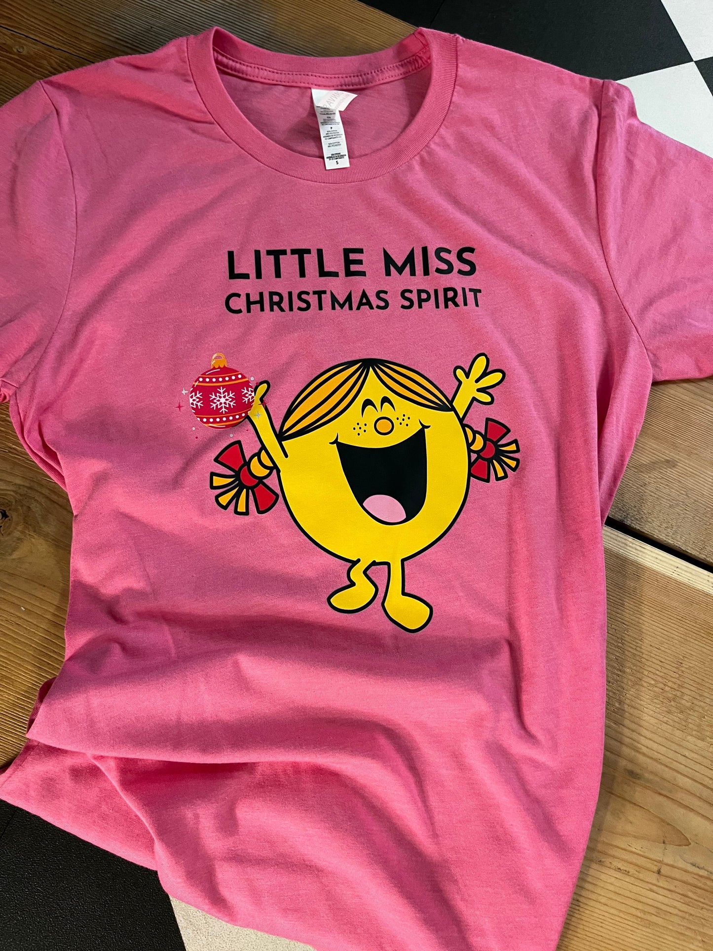 Little Miss Christmas Spirit Tee