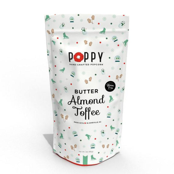 Poppy Hand-Crafted Popcorn-Butter Almond