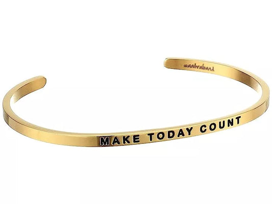 Make Today Count MantraBand