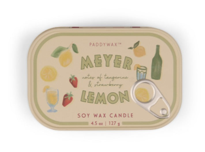 Bistro Tin-Paddy Wax Candle