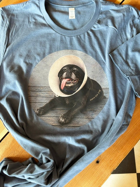 Steve the Pug: Cone of Shame Tee