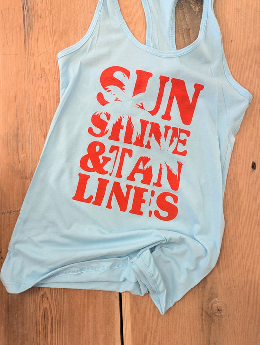 Sunshine & Tan Lines tank