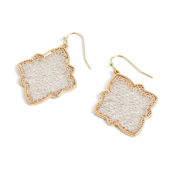 Whispers Jagged Gate Earrings