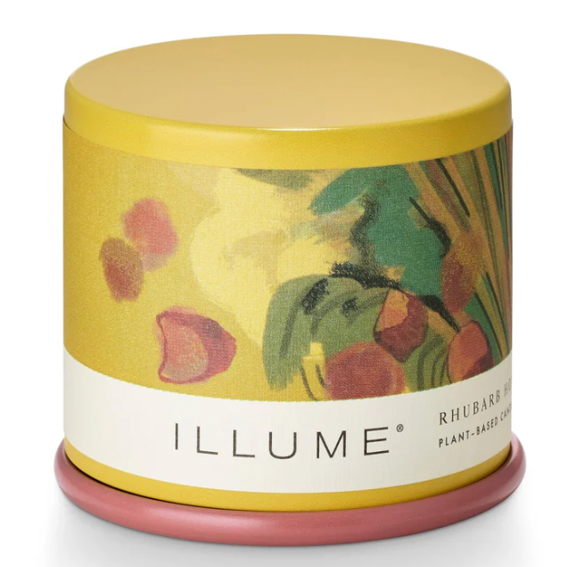 Rhubarb Honey Demi Vanity Tin Candle