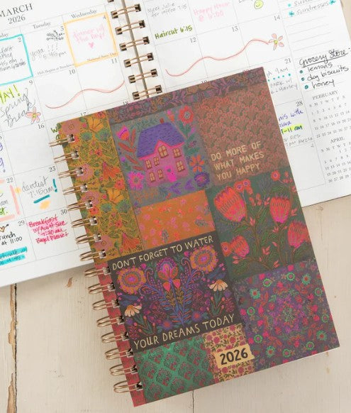 Natural Life 12 Month Planner-Don't Forget