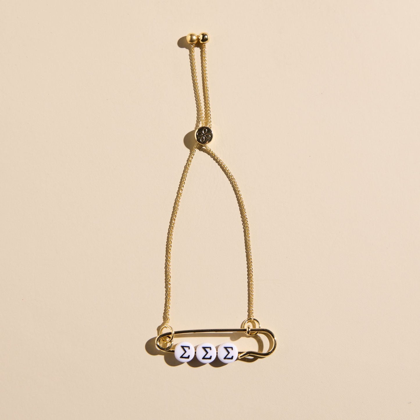 Sorority Safety Pin Bracelets