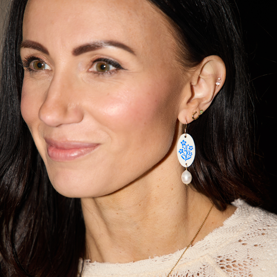 White Floral Sadie