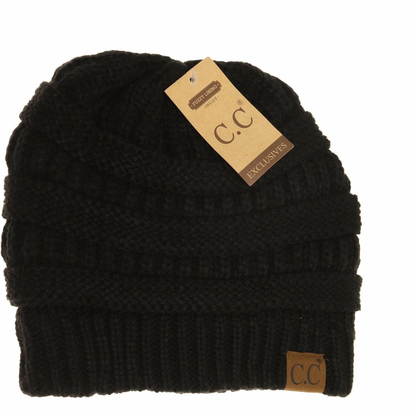 Classic Fuzzy Lined CC Beanie HAT25