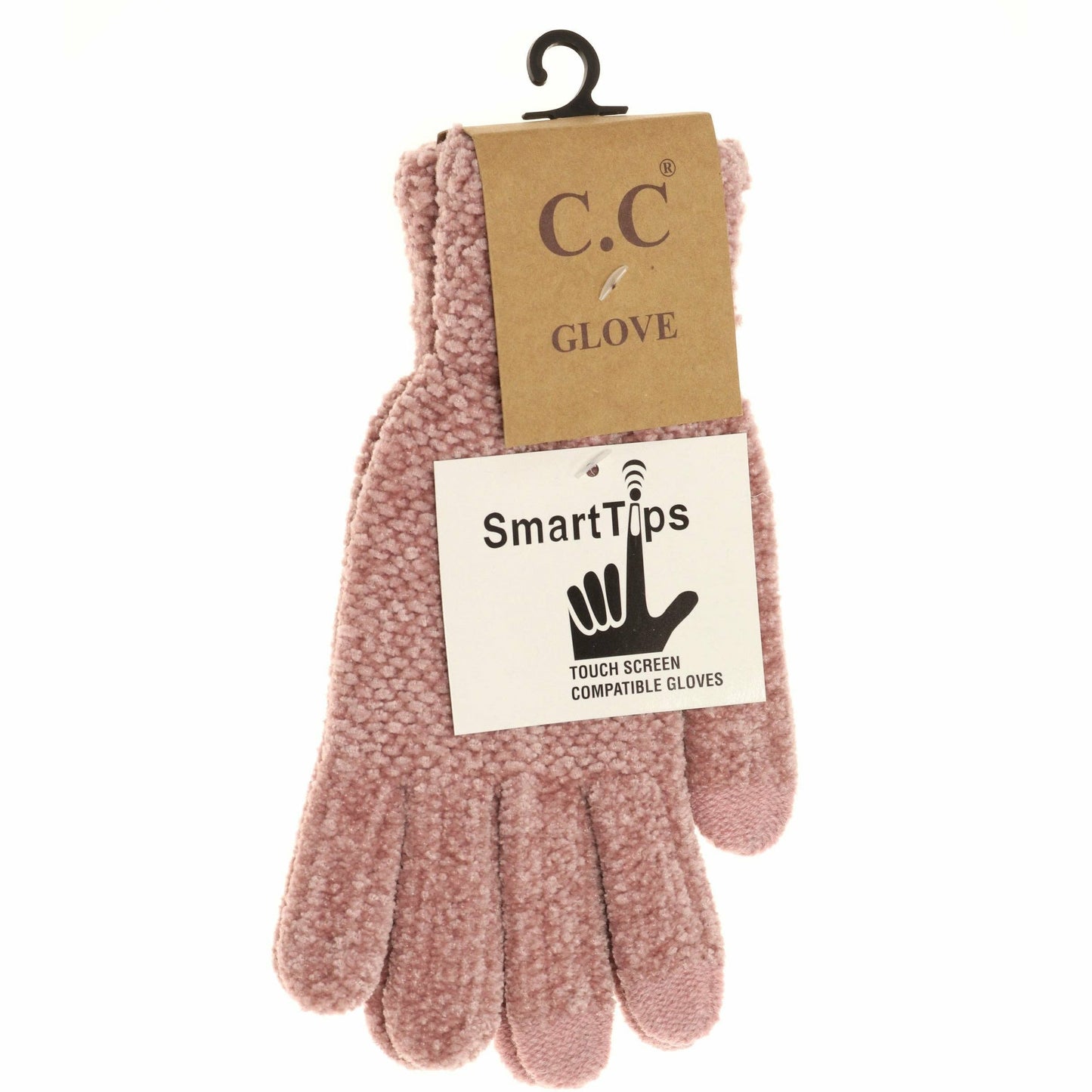 CC Beanie Eco-Friendly Chenille Women's Gloves