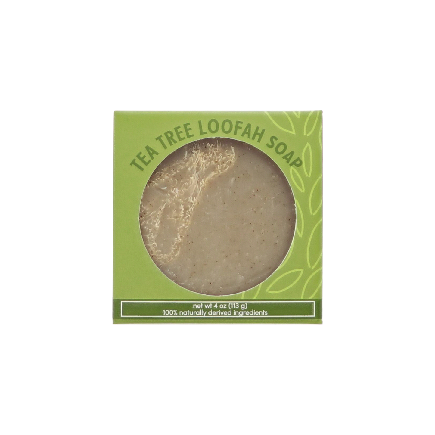 Loofah Soap - Tea Tree | Exfoliating Bar | Antiseptic