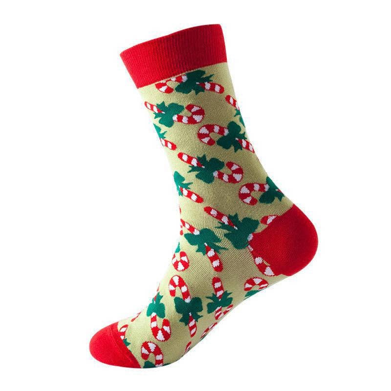 Classic Christmas Crew Socks
