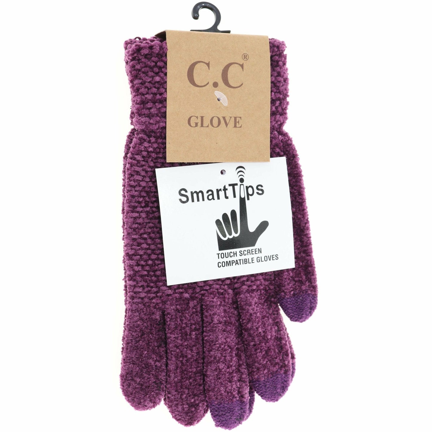 CC Beanie Eco-Friendly Chenille Women's Gloves