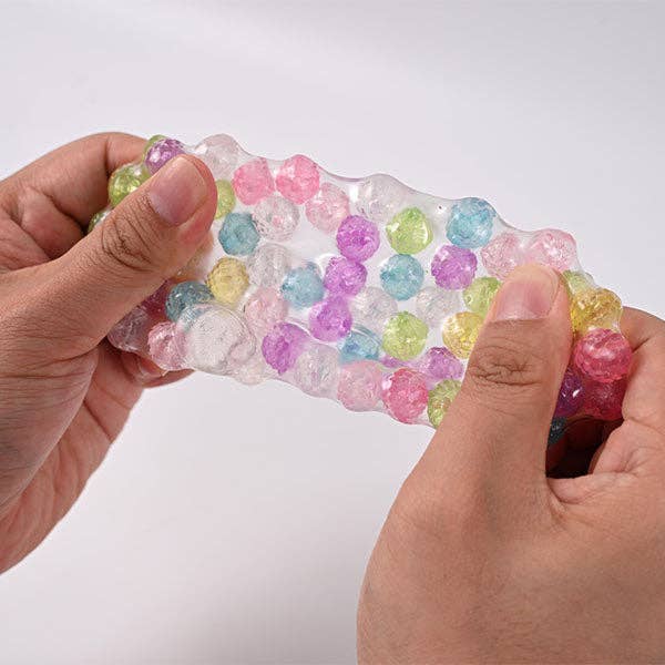 Crunch & Squish Candy Series Crunchy Squishy Stress Ball Fidget Toy (1pc) Color Ships Assorted