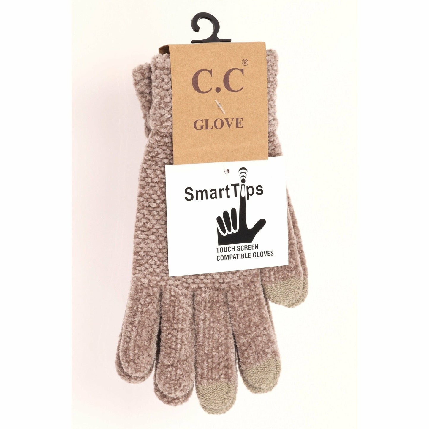 CC Beanie Eco-Friendly Chenille Women's Gloves