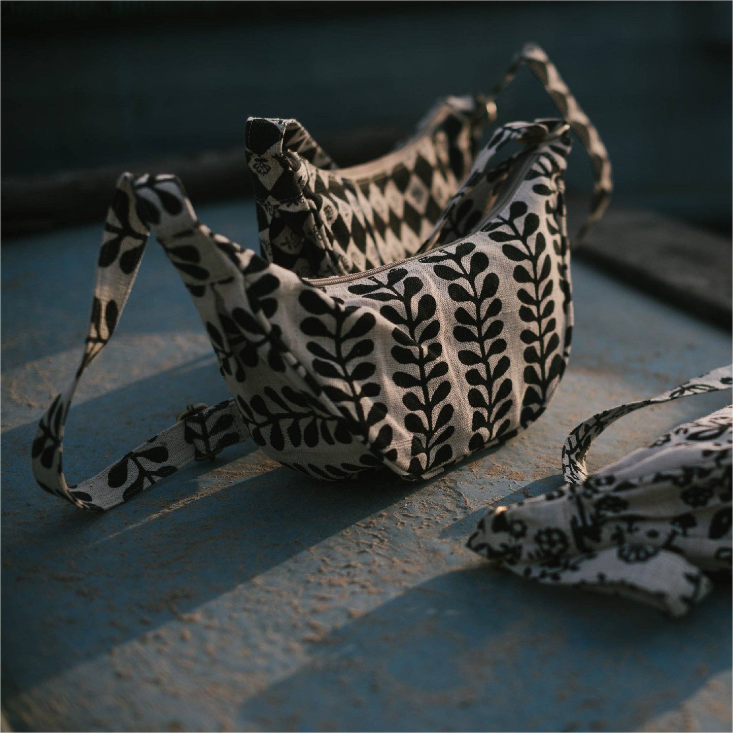 Moon Sling Bag - Fern