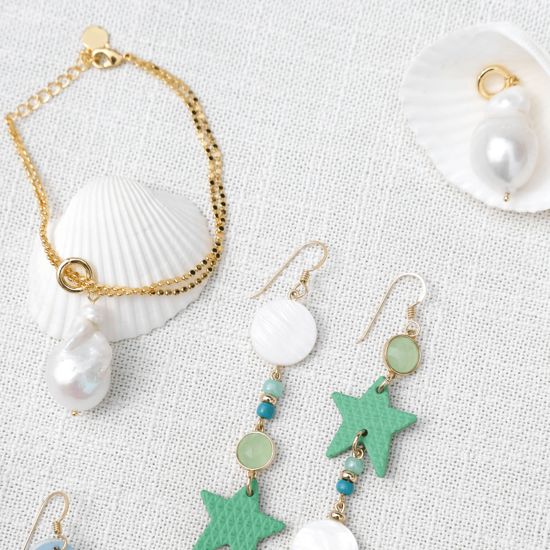 Baroque Oversized Pearl Charm
