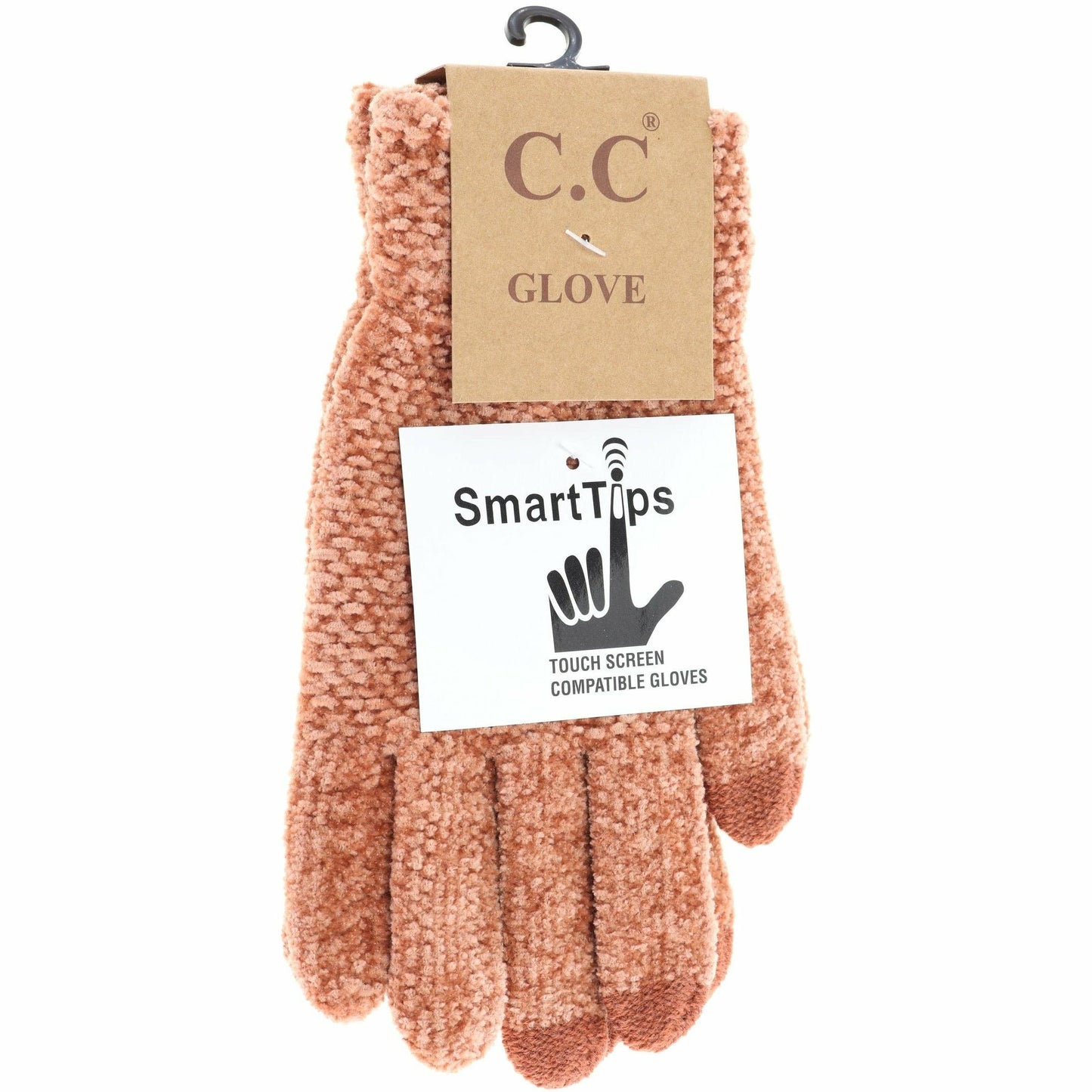 CC Beanie Eco-Friendly Chenille Women's Gloves