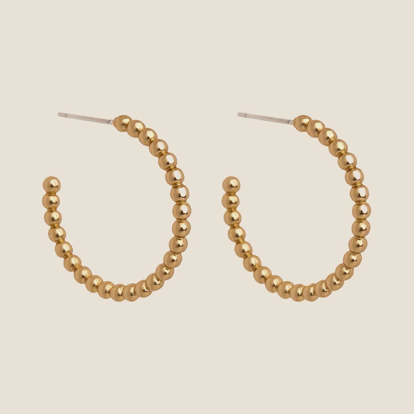 Gold Chloe Hoops