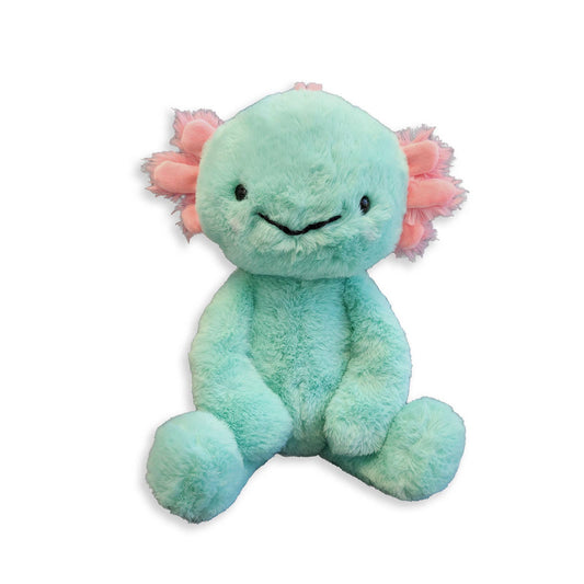 World's Softest Lushee 16 inch - Aqua Axolotl Plush Toy