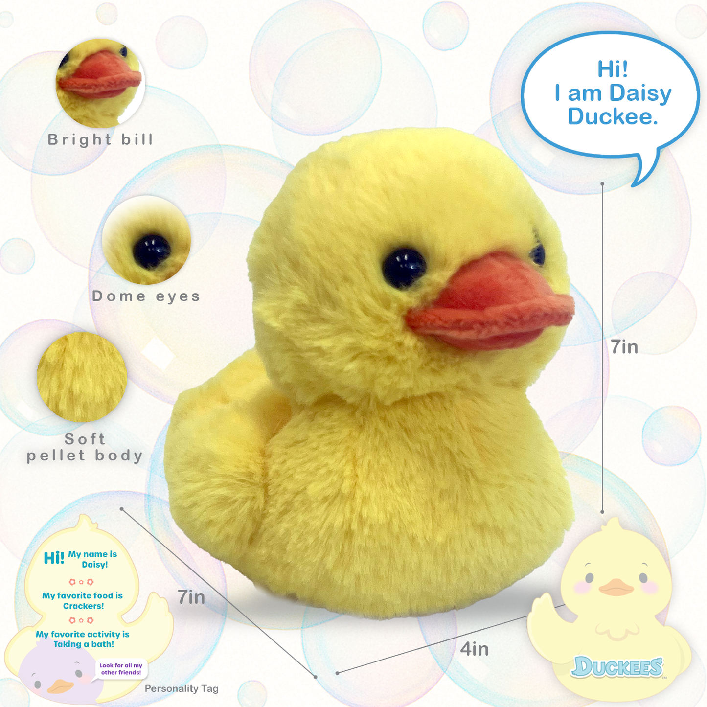 Daisy Plush Duckie