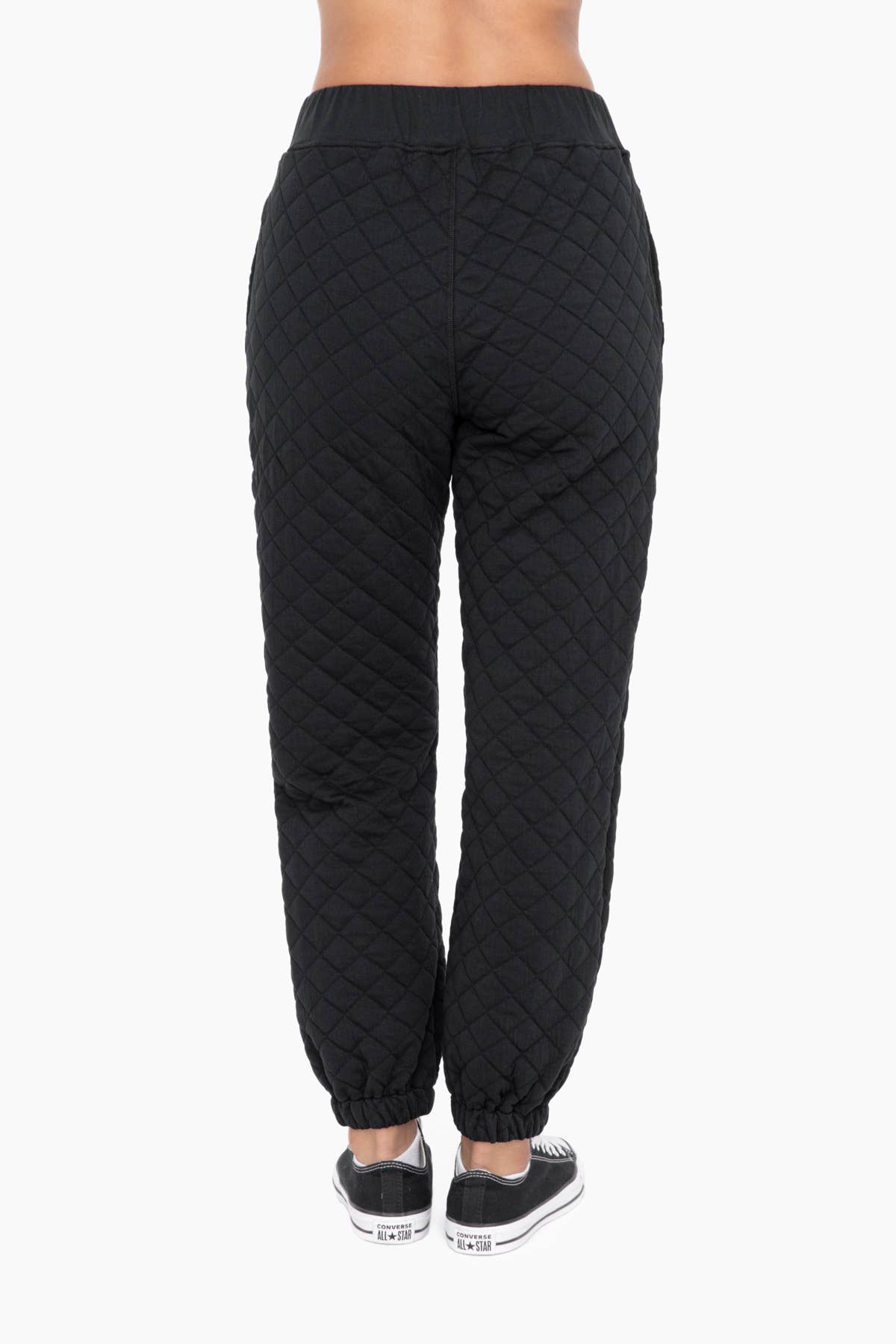 Quilted Jersey Joggers