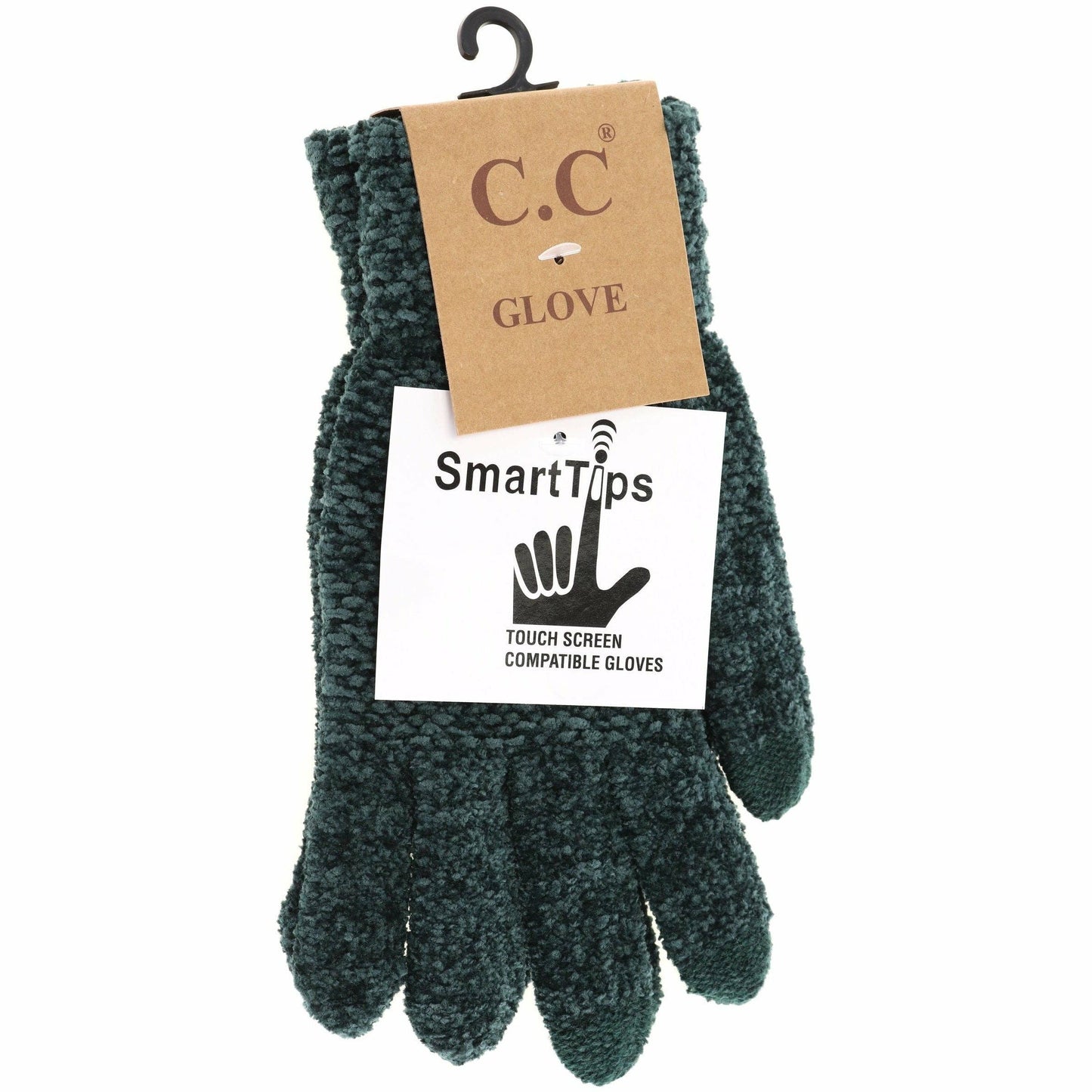 CC Beanie Eco-Friendly Chenille Women's Gloves