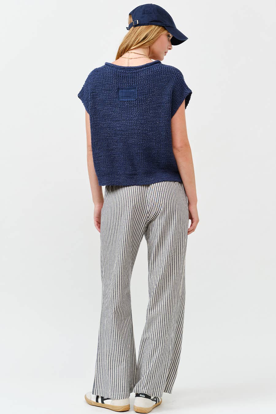 Striped Wide Pants
