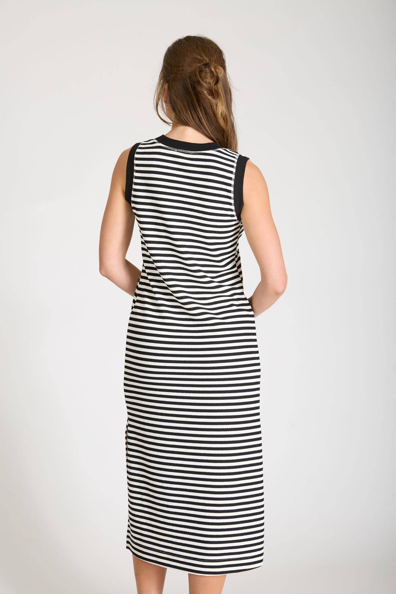 Henley Tank Knit Midi Dress