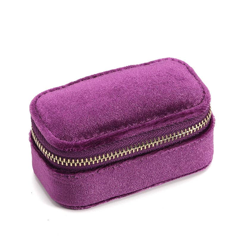 Mini Velvet Jewelry Case