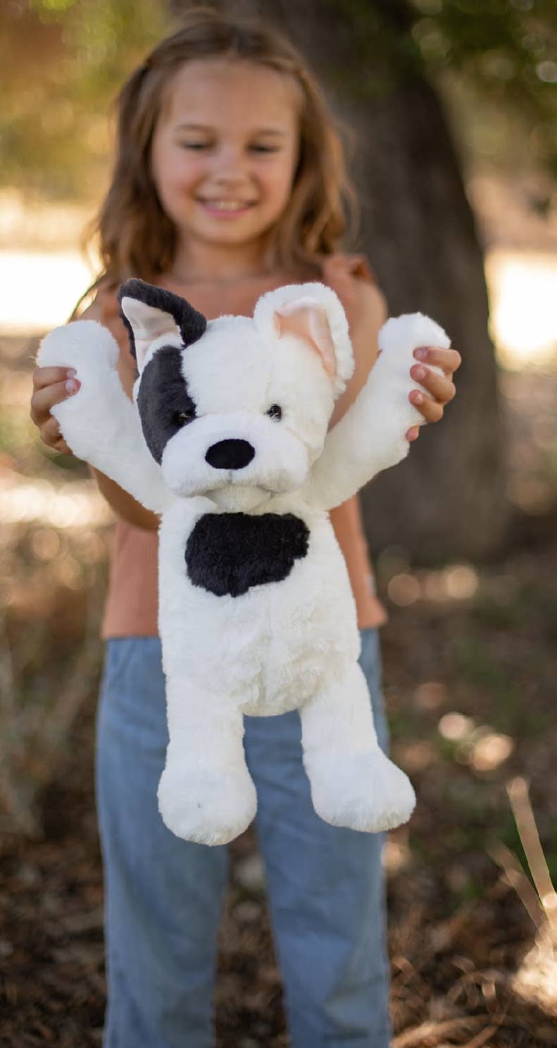World's Softest Lushee 16 inch - Frody Frenchy Dog Plush Toy