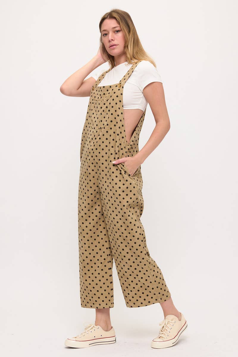 Polka Dot Overalls