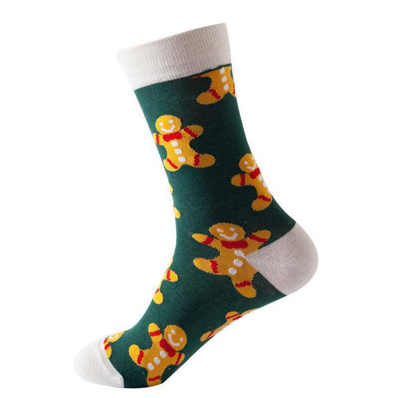 Classic Christmas Crew Socks