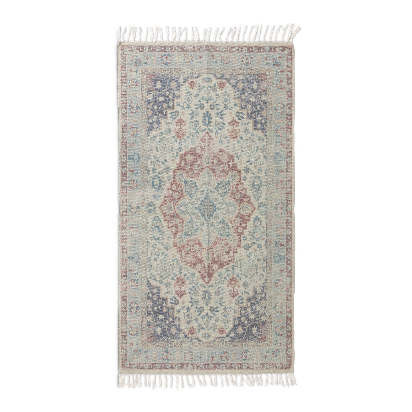 Promo Cotton Printed Rug, Nutmeg, 3' x 5'