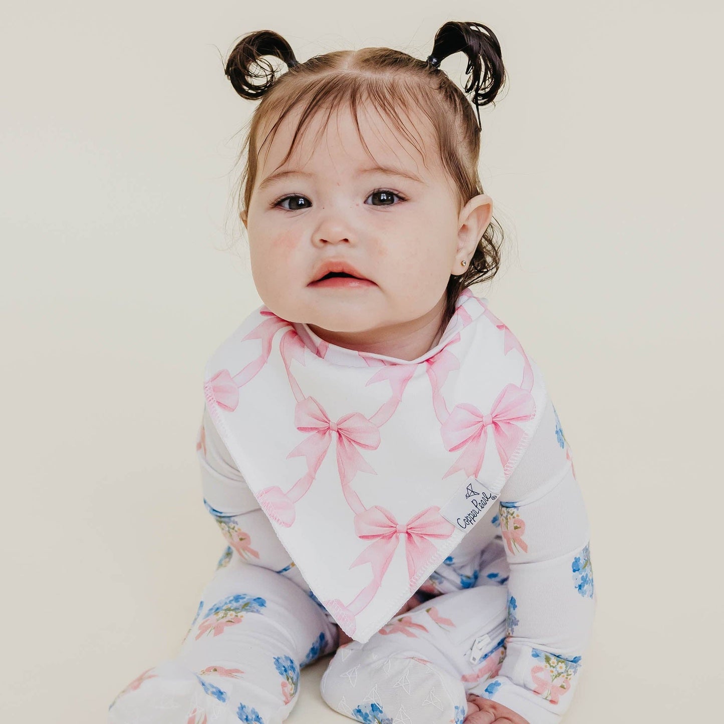 4 Pack Baby Bandana Bibs - Bow My Gosh