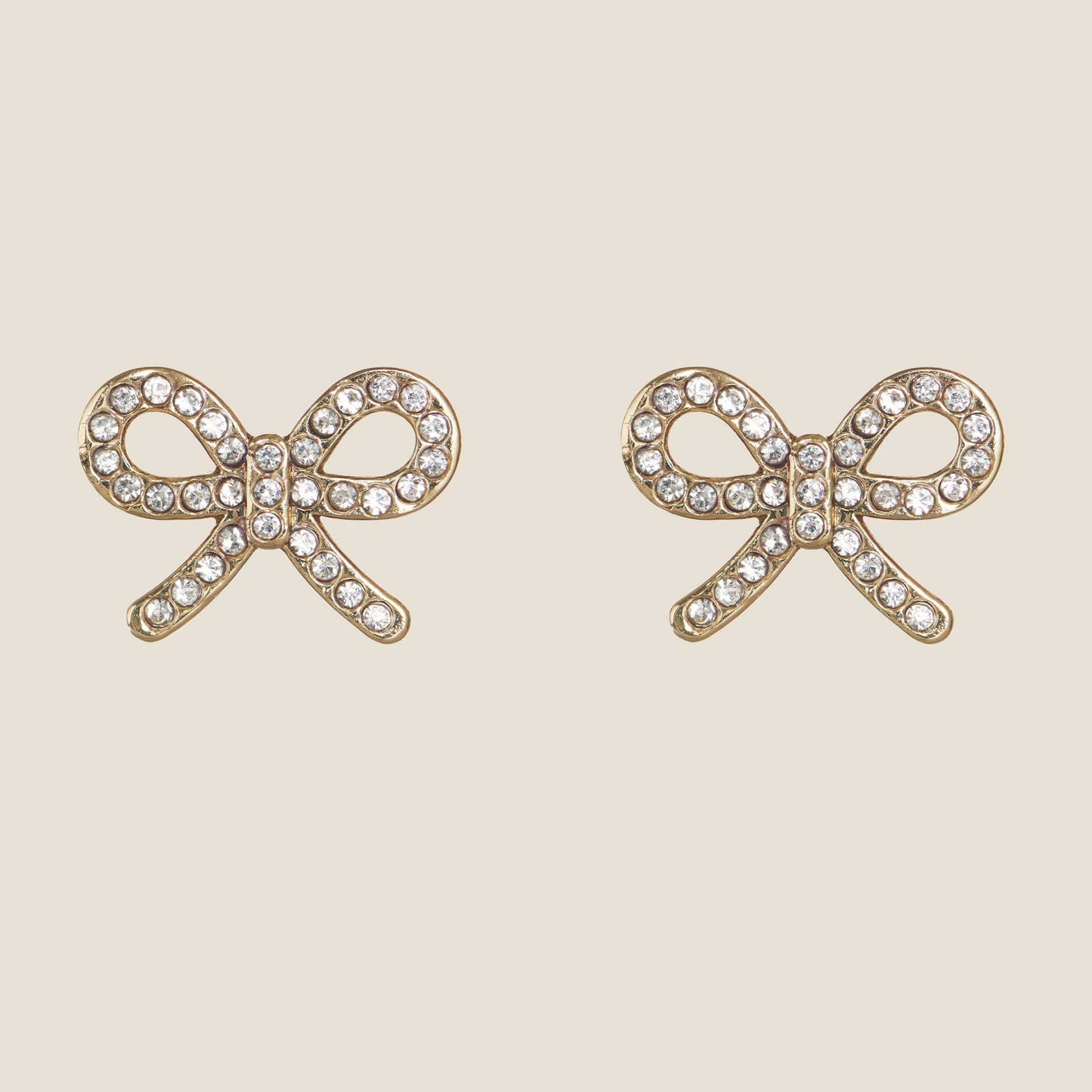 Crystal Bow Studs