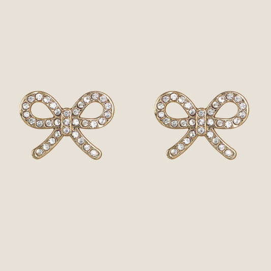 Crystal Bow Studs