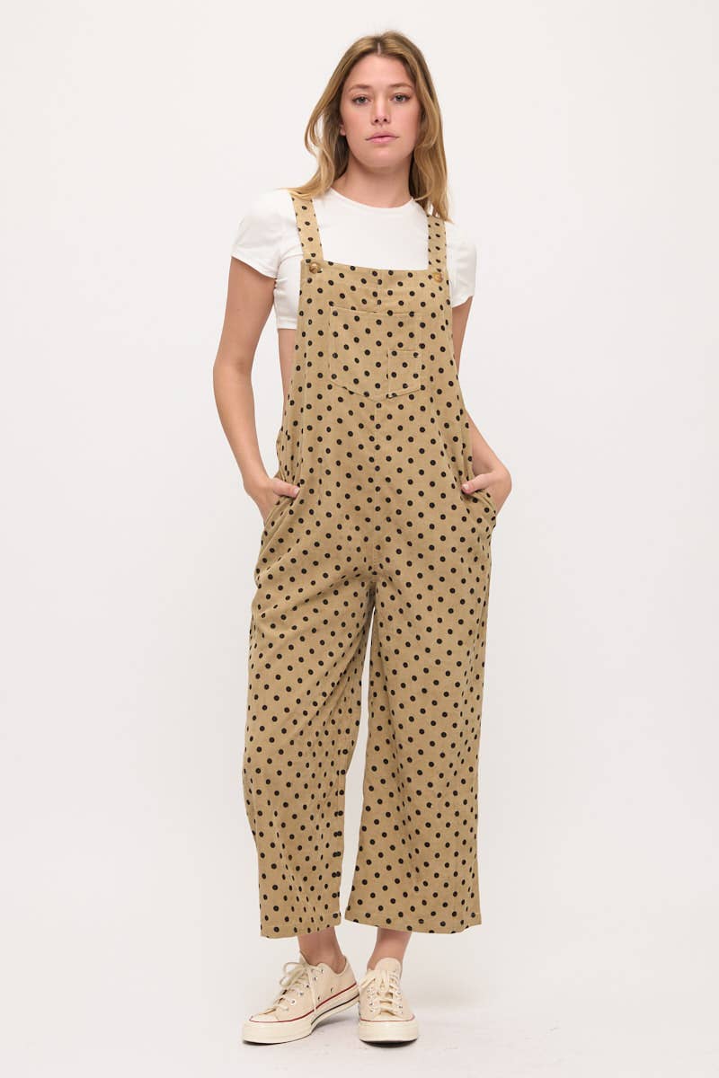 Polka Dot Overalls
