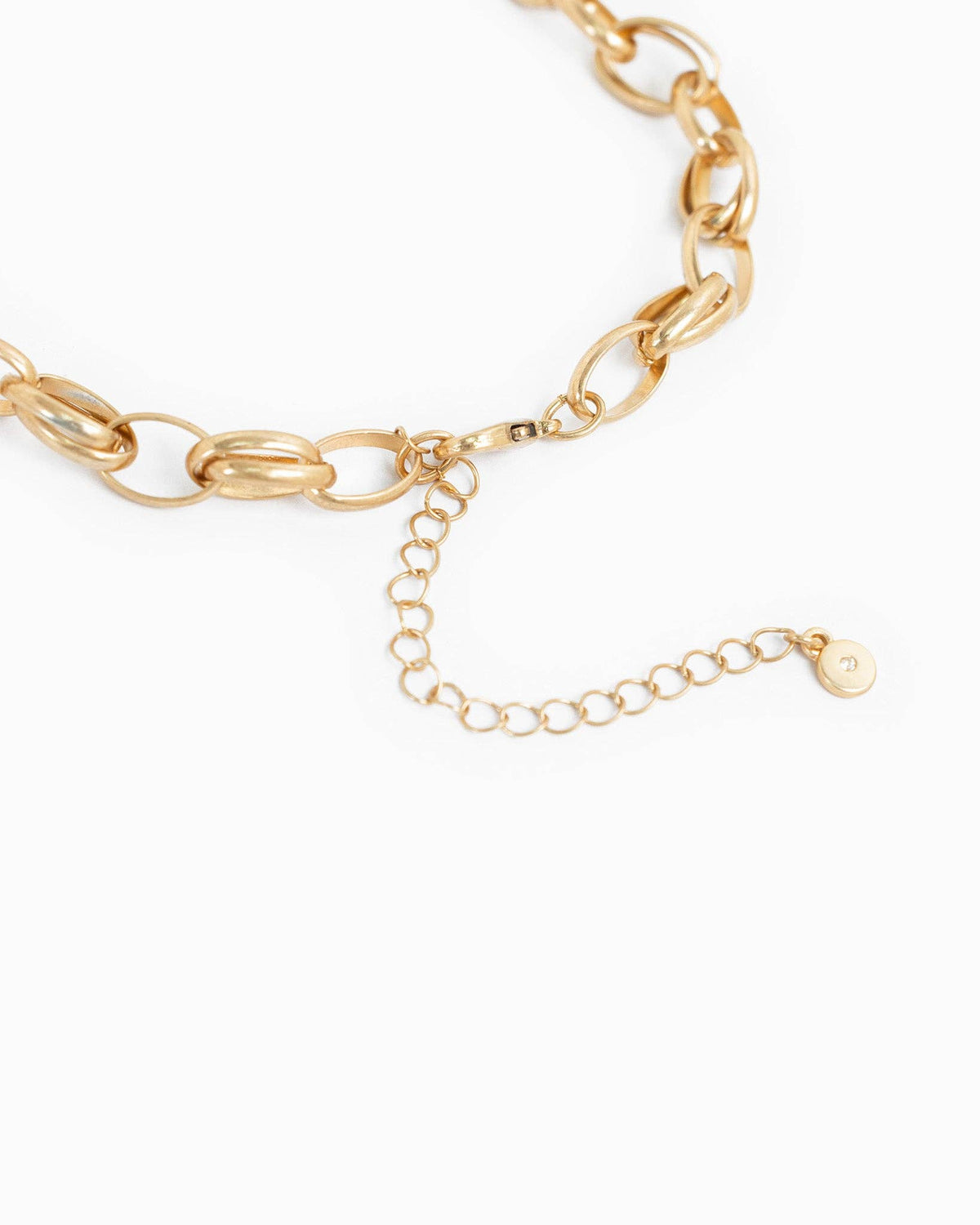 Large Hammered Star Necklace