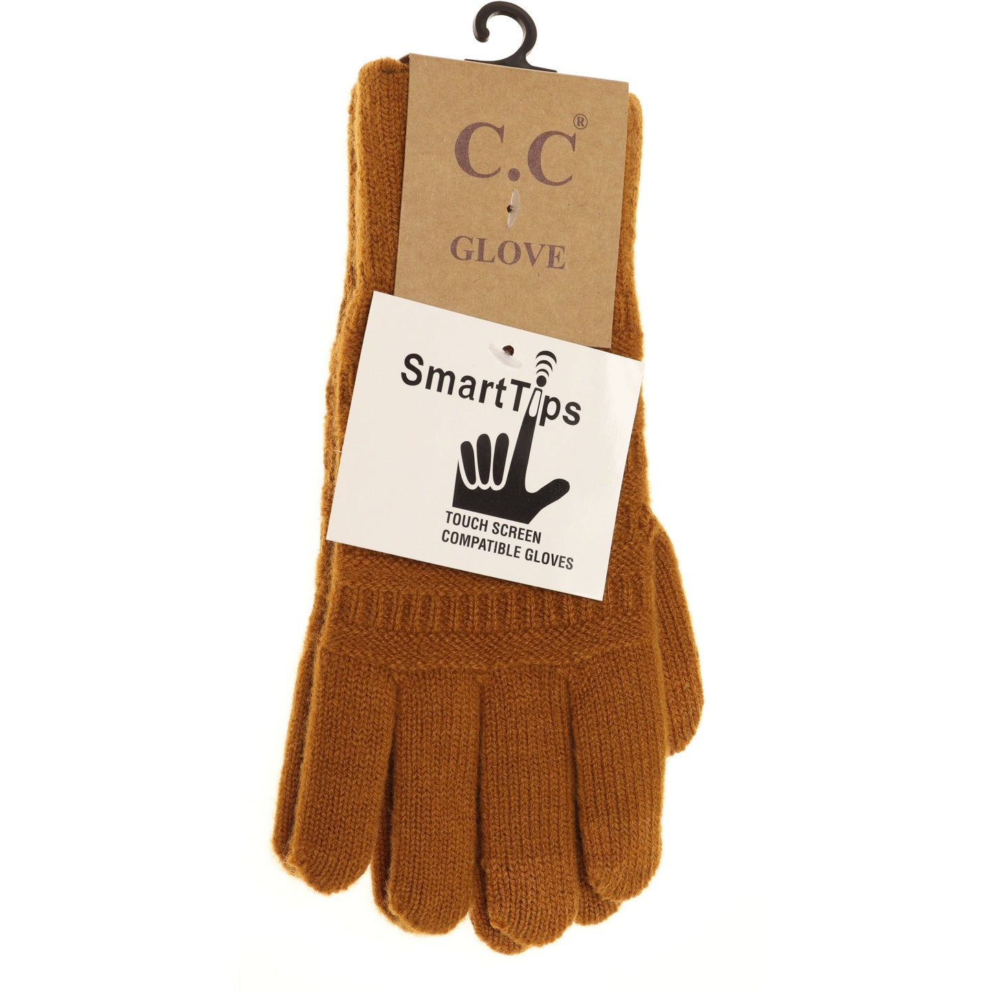 Classic Knit Gloves G9018: Dk. Grey