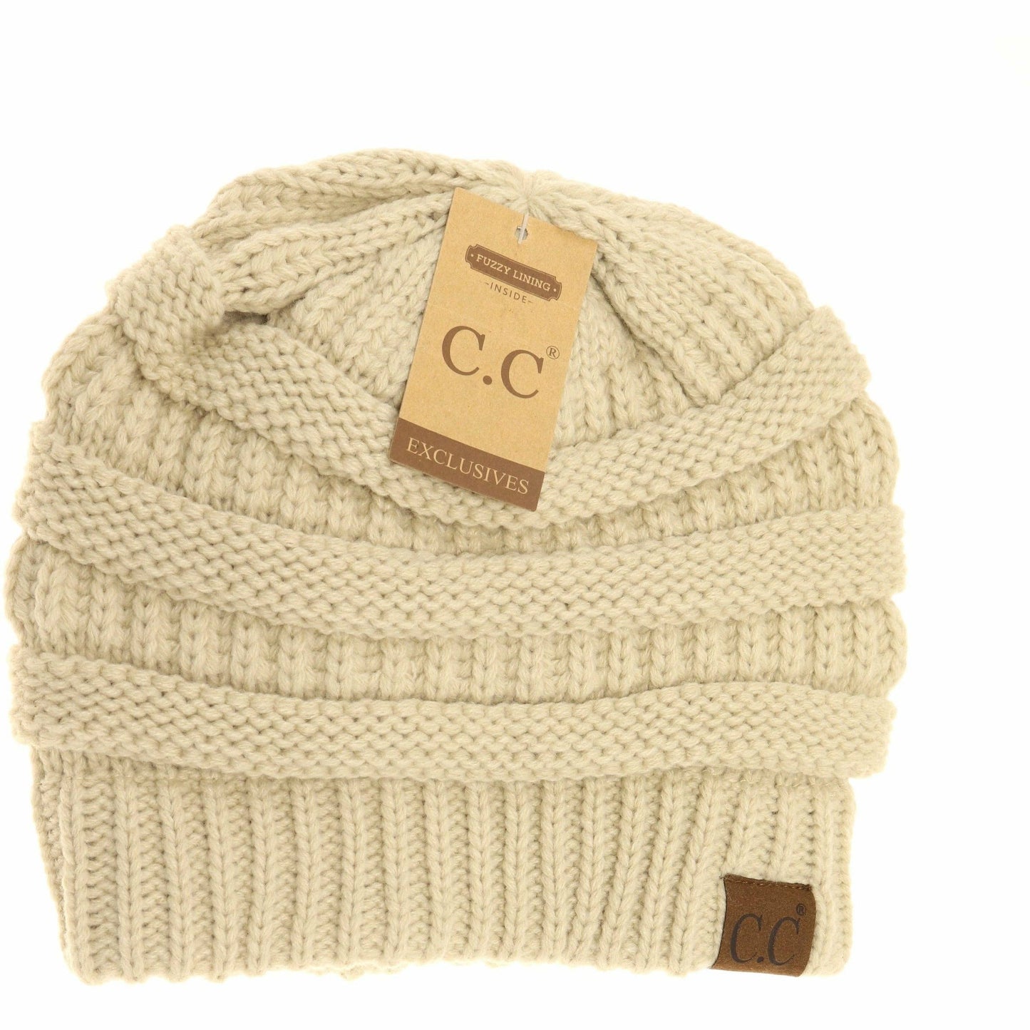 Classic Fuzzy Lined CC Beanie HAT25
